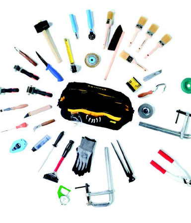 Set of tools for ST conveyor belts